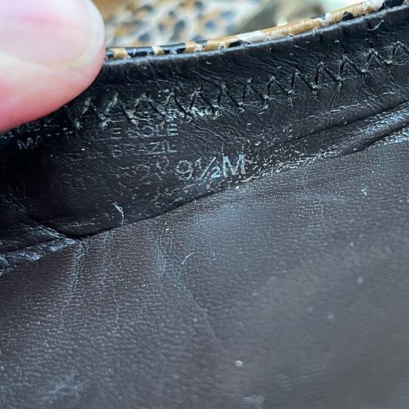 Tory Burch Leopard Print Ballet Flats size 9.5 - Picture 8 of 10